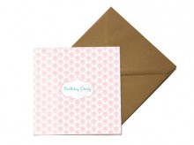 Carte d'invitation 'Fleurs' - MonkeyChoo