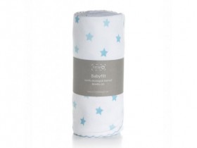 Couverture bébé bio 'Etoiles bleues' - Littleheart