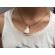 Collier pour enfant 'Delphine' blanc