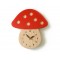 Horloge en bambou 'Champignon' - Decoylab